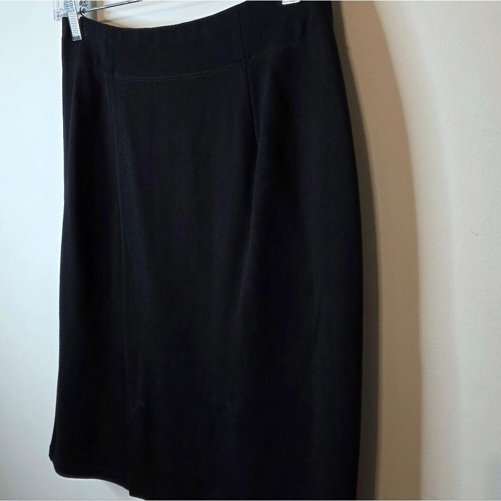 Eileen Fisher Black Pull-on Pencil Skirt Size XS - Picture 5 of 9